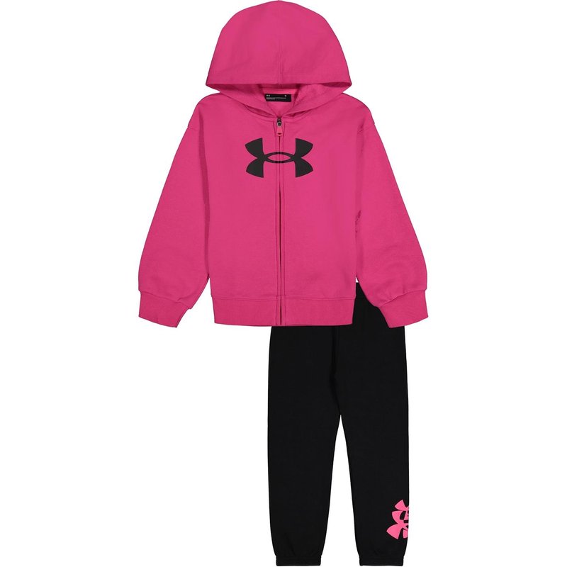 Under Armour Armour Hooded Zip Set Infant Girls