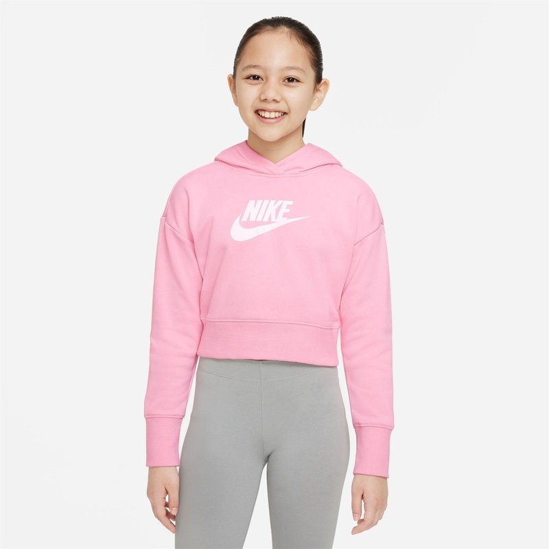 Nike Club Crop Hoody Junior Girls