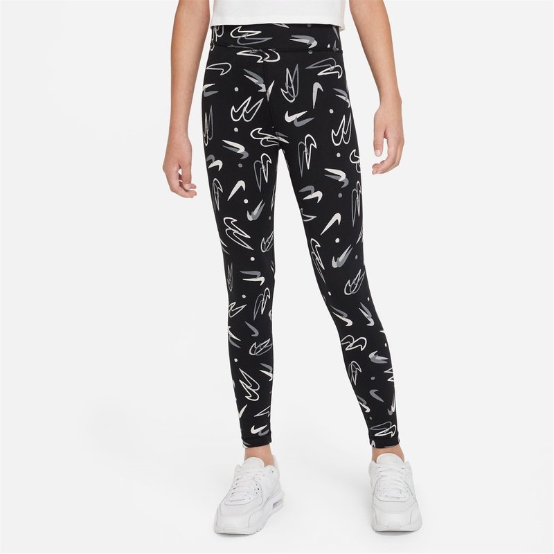 Nike Sportswear Essential Big Kids (Girls) Mid Rise Leggings