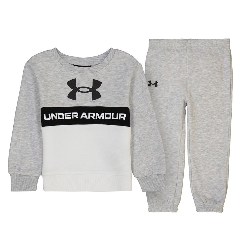 Under Armour Armour Pieced Branded Logo Hoodie Set Baby Boys