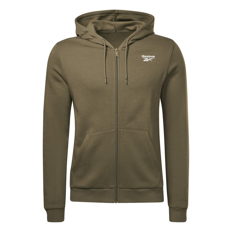 Reebok ID Logo Zip Hoodie Mens
