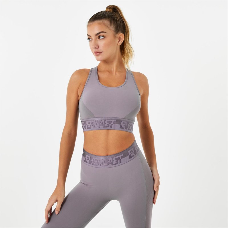 Everlast Seamless Panelled Sports Bra