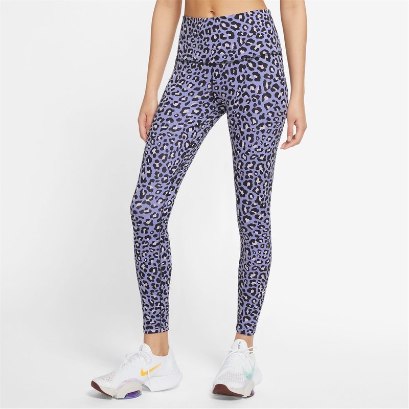 Nike Dri FIT One Womens High Rise Printed Leggings