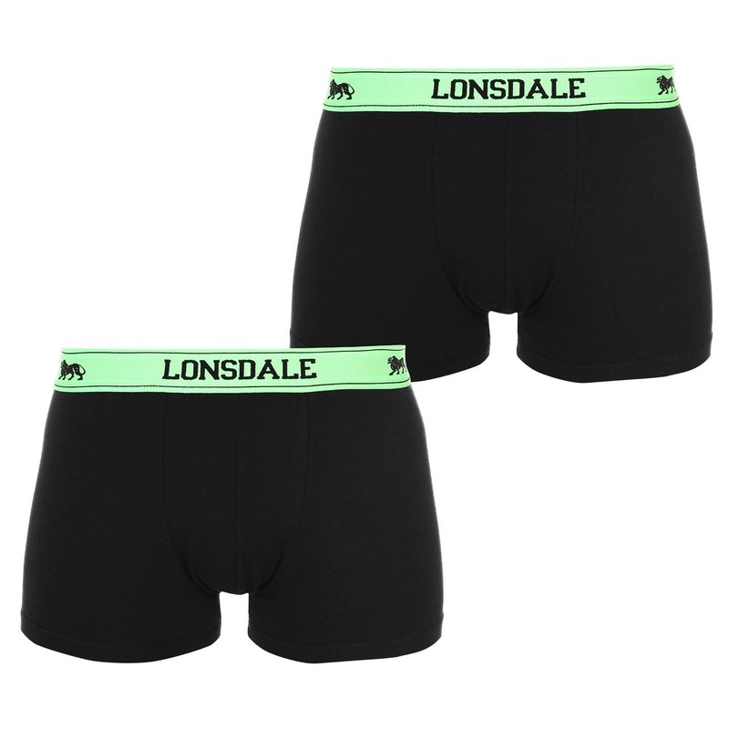 Lonsdale 2 Pack Trunk Mens