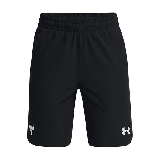 Under Armour Armour Project Rock Woven Shorts Junior Boys