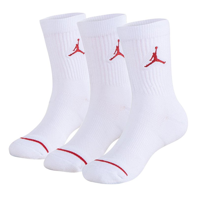 Air Jordan 3 Pack Crew Socks Childrens