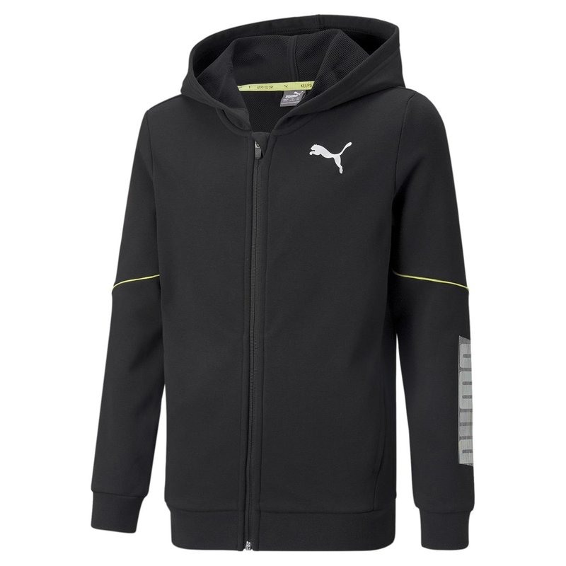 Puma Active Full Zip Hoodie Junior Boys