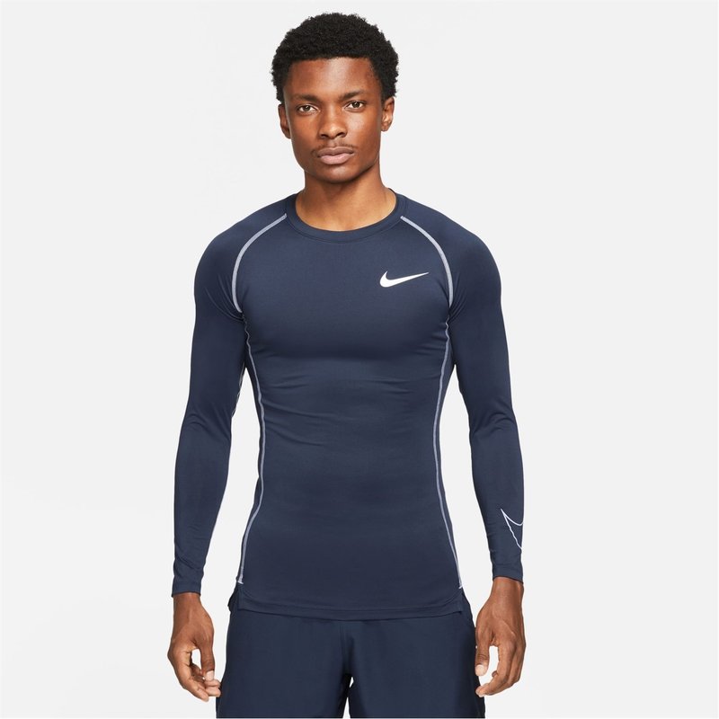 Nike Pro Core Long Sleeve T Shirt Mens