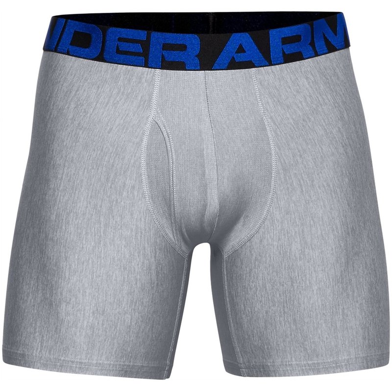 Under Armour 2 Pack 6inch Tech Boxers Mens