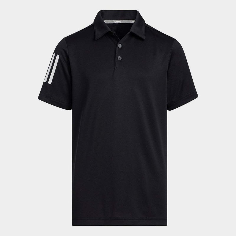 adidas 3 Stripe Polo Shirt Junior Boys