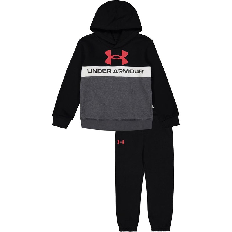 Under Armour Armour Pieced Branded Logo Hoodie Set Infant Boys