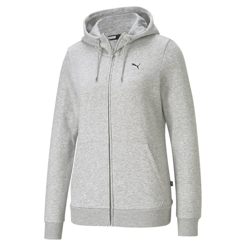 Puma Essential Logo Zip Hoodie Womens