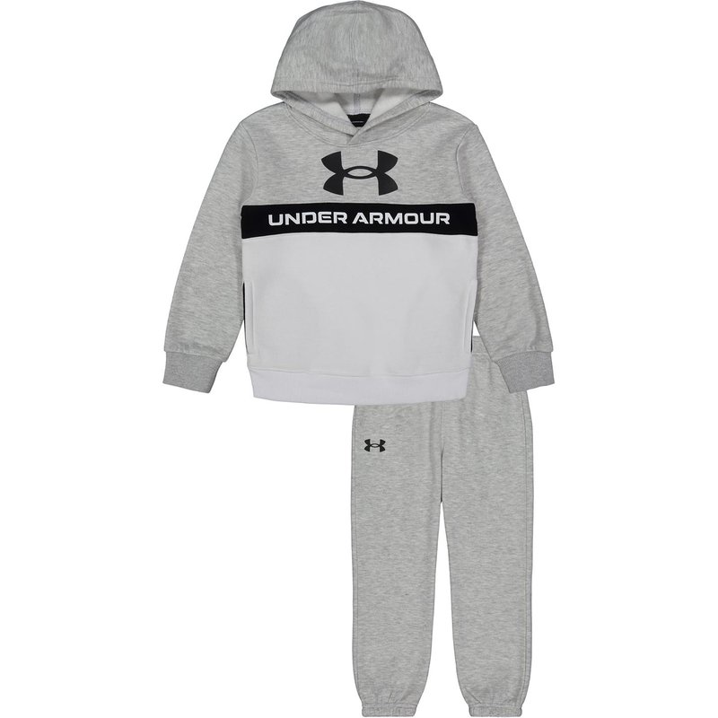 Under Armour Armour Pieced Branded Logo Hoodie Set Infant Boys