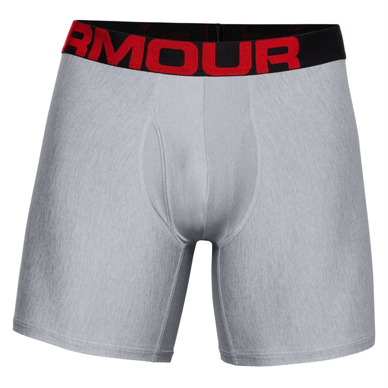 Under Armour 2 Pack 6inch Tech Boxers Mens