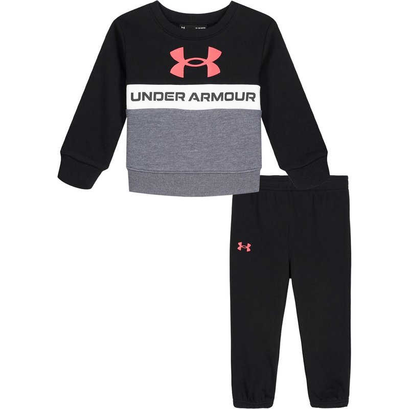 Under Armour Armour Pieced Branded Logo Hoodie Set Baby Boys