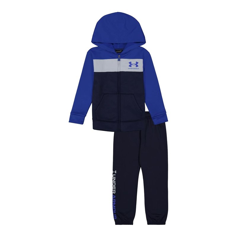 Under Armour Hooded Zip Tracksuit Set Baby Boys