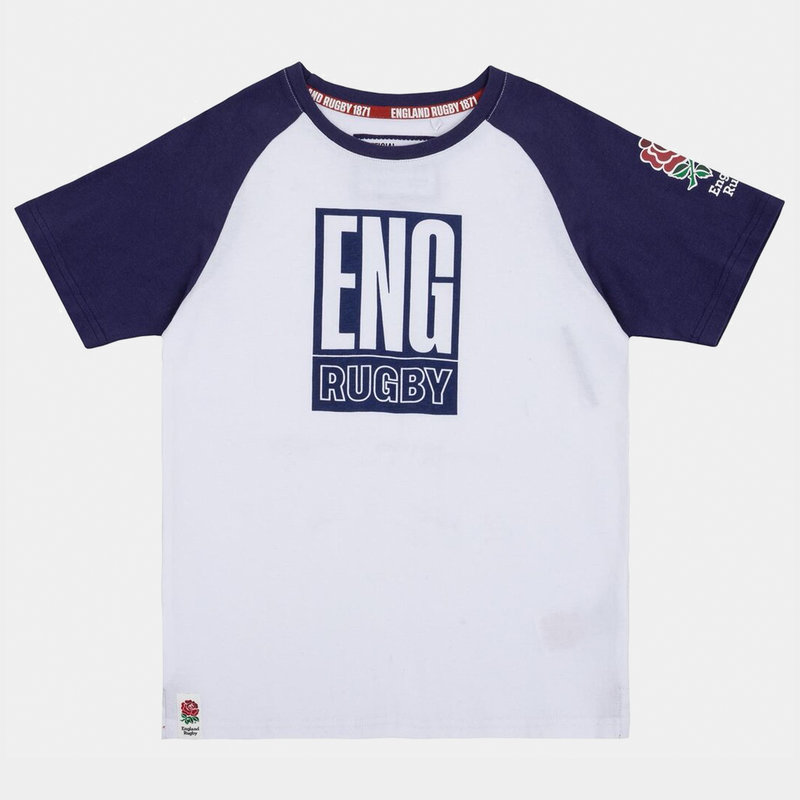 RFU England Graphic T Shirt Juniors