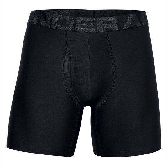 Under Armour 2 Pack 6inch Tech Boxers Mens
