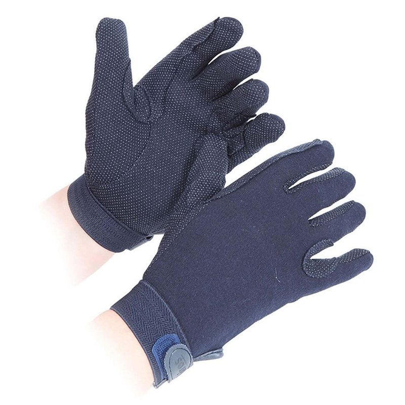Shires Junior Newbury Gloves - Navy