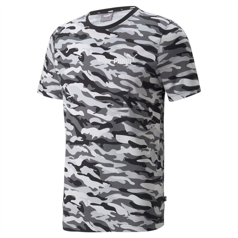 Puma Essential Camo T Shirt Mens