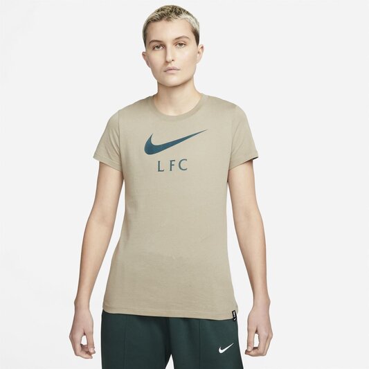 Nike Liverpool Swoosh T Shirt Ladies