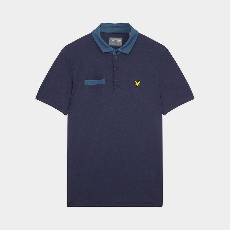 Lyle and Scott Golf and Scott Golf Polo Shirt Mens