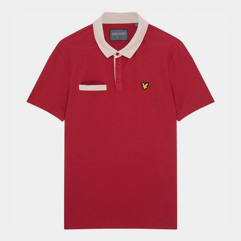 Lyle and Scott Golf and Scott Golf Polo Shirt Mens
