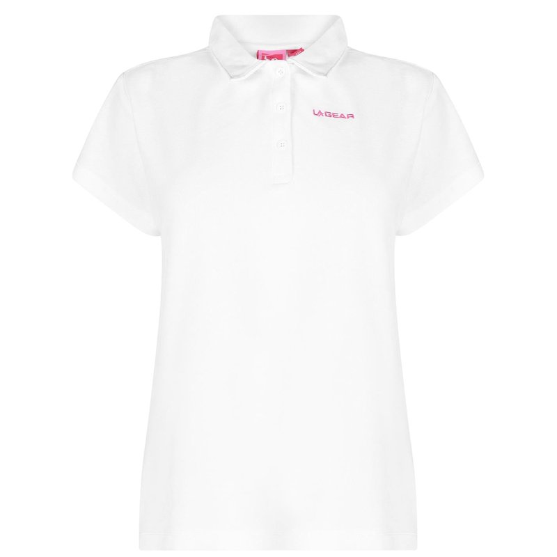 LA Gear Pique Polo Shirt Ladies