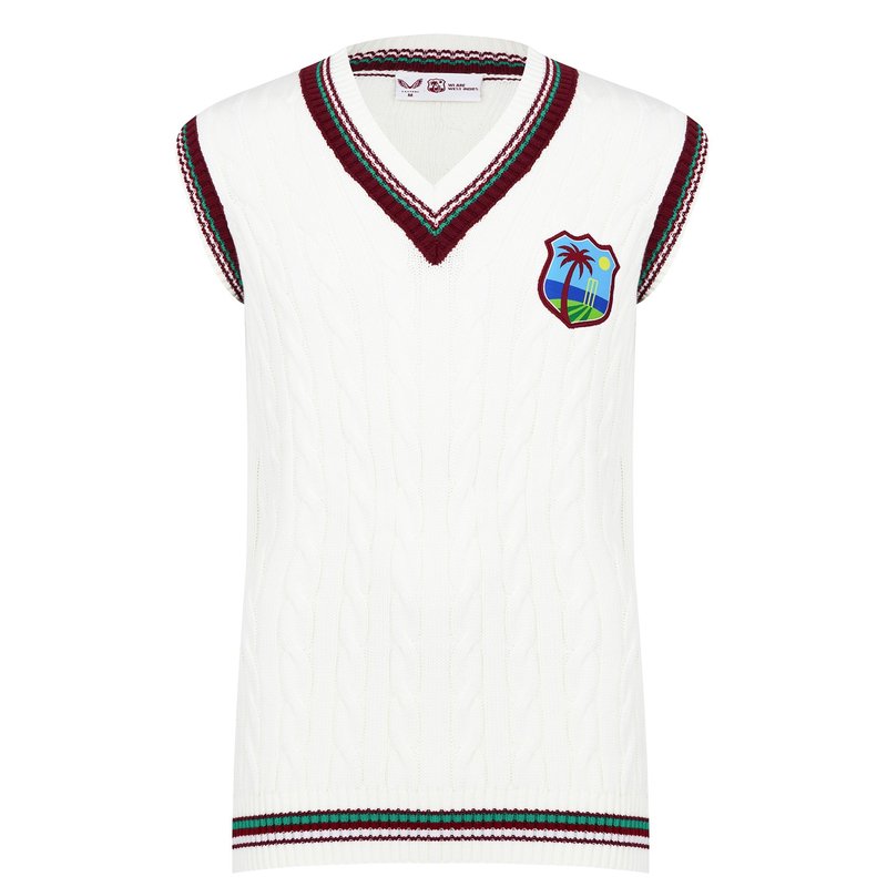 Castore West Indies Test Cricket Sweater Vest 