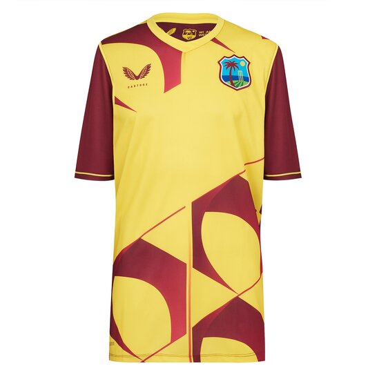 Castore West Indies T20 T Shirt Mens