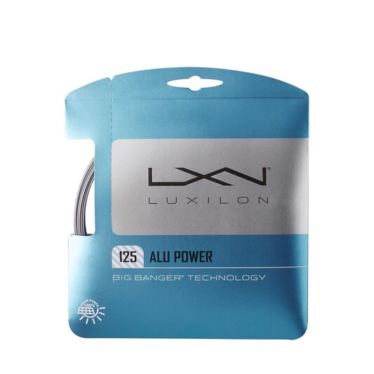 Luxilon Alu Power Silver Tennis Racket Strings