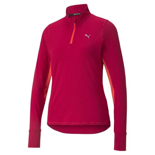 Puma 1/4 Zip Ladies Running Top 
