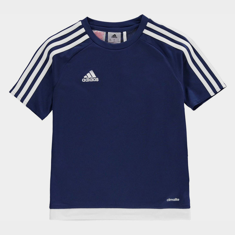 adidas 3 Stripe Sereno T-Shirt Junior Boys