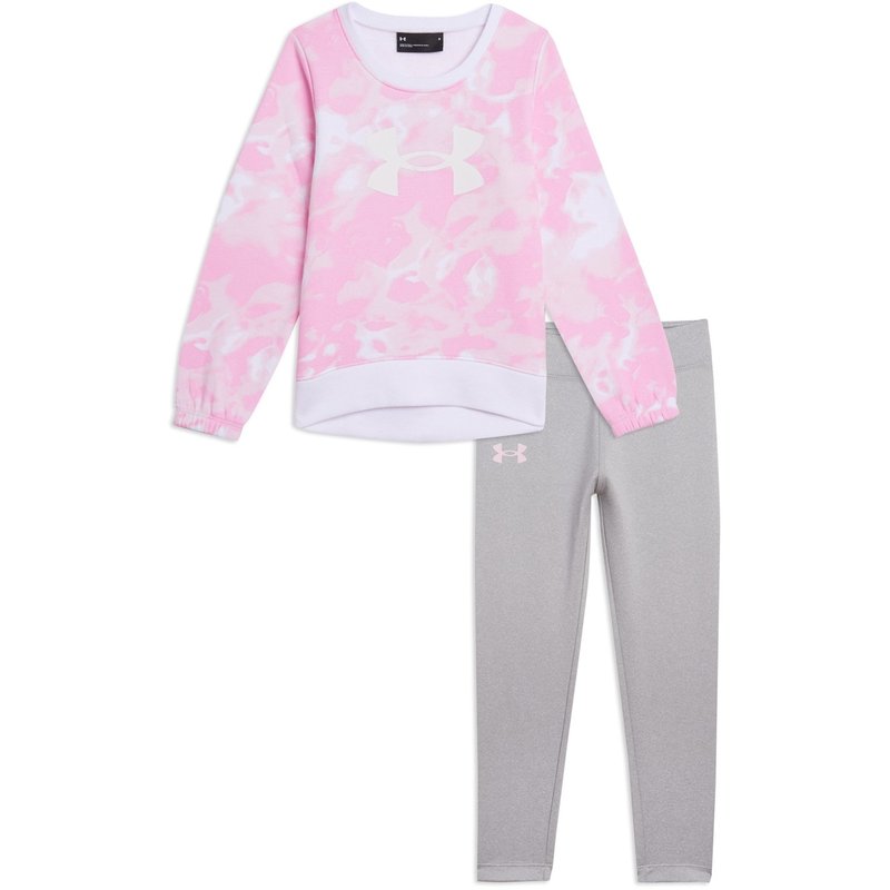 Under Armour Armour Fleece Crew Set Infant Girls