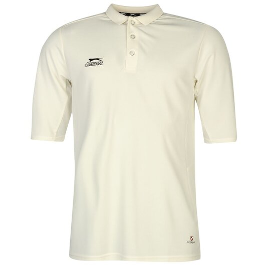 Slazenger Short Sleeve Cricket Shirt Mens