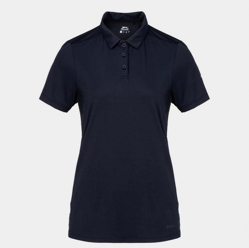 Slazenger Plain Polo Shirt Womens