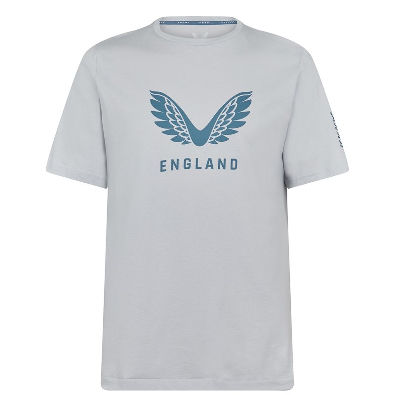 Castore England Crew Neck Tee Mens