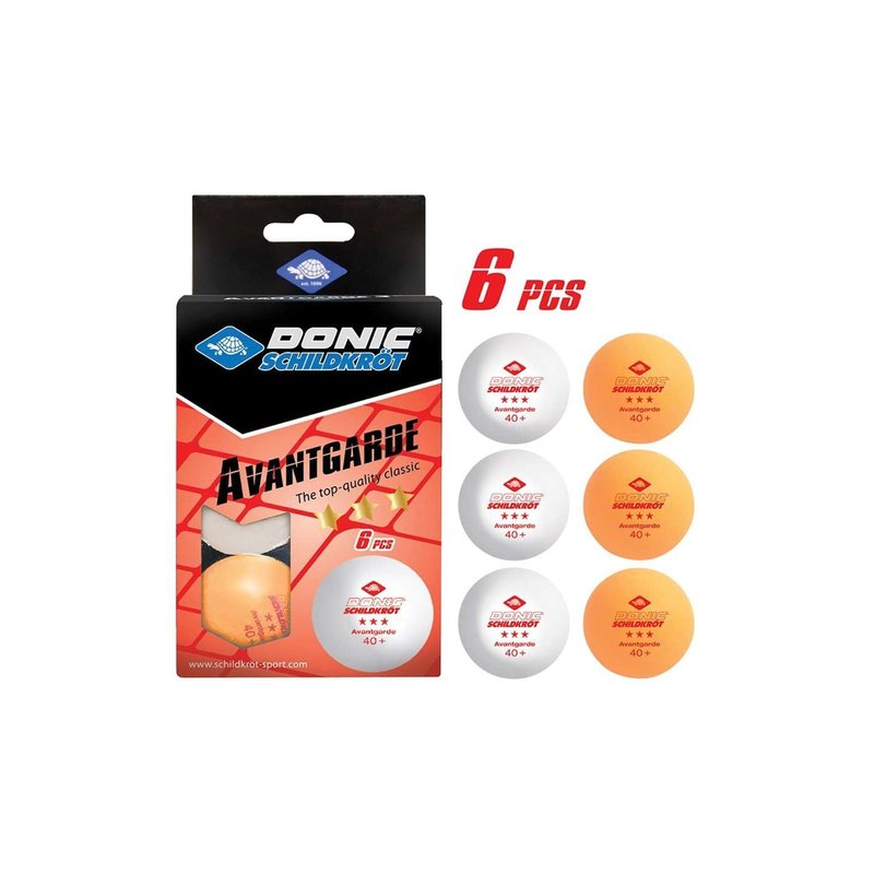 Donic-Schildkrot Schildkrot Avantgard Table Tennis Ball 6 Pack