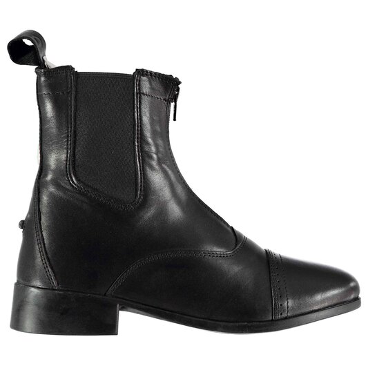 Dublin Ladies Elevation II Zip Paddock Boots - Black