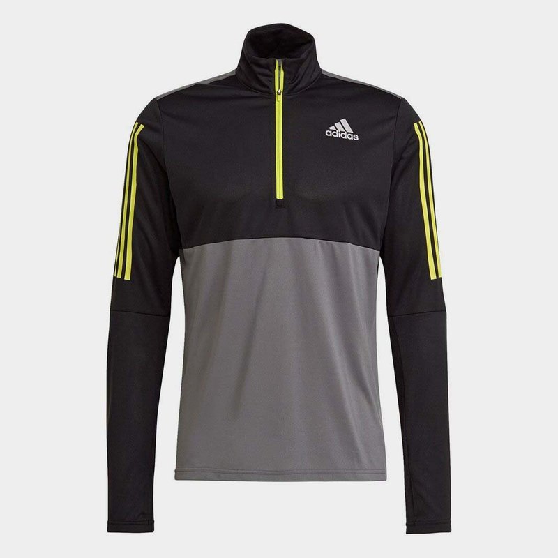 adidas Own the Run Mens Half Zip Running Top