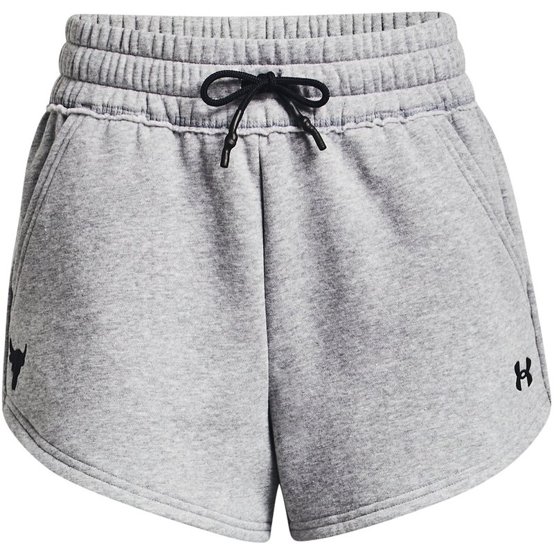 Under Armour Armour Project Rock Fleece Shorts Womens