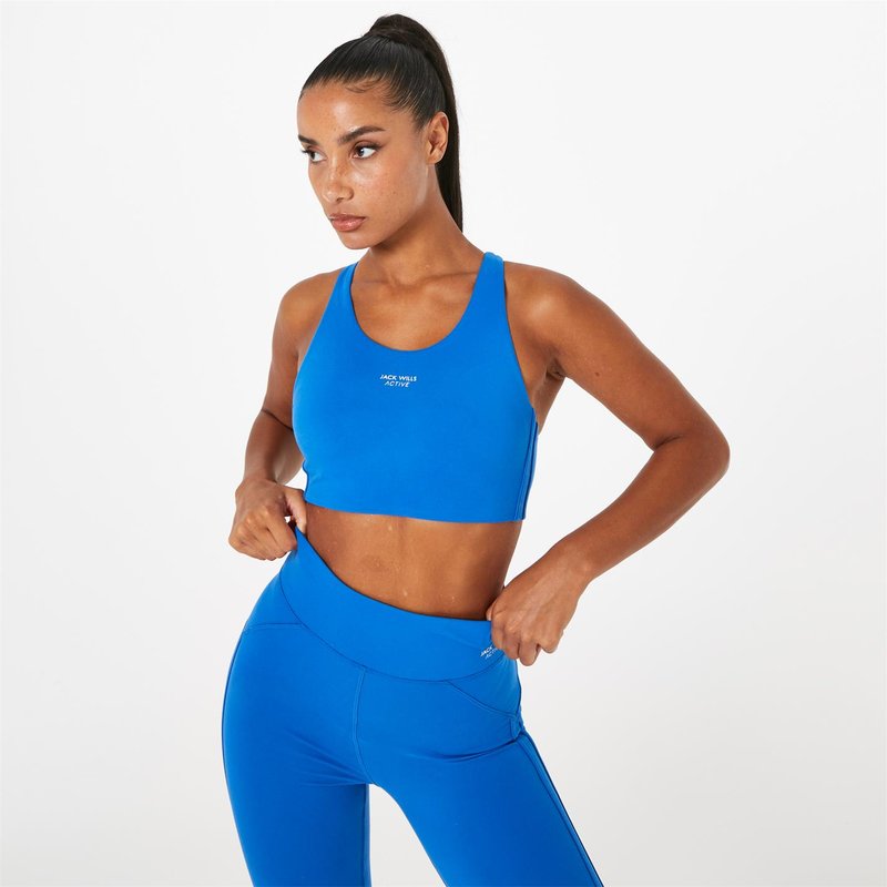 Jack Wills Active Cut Out Sports Bra