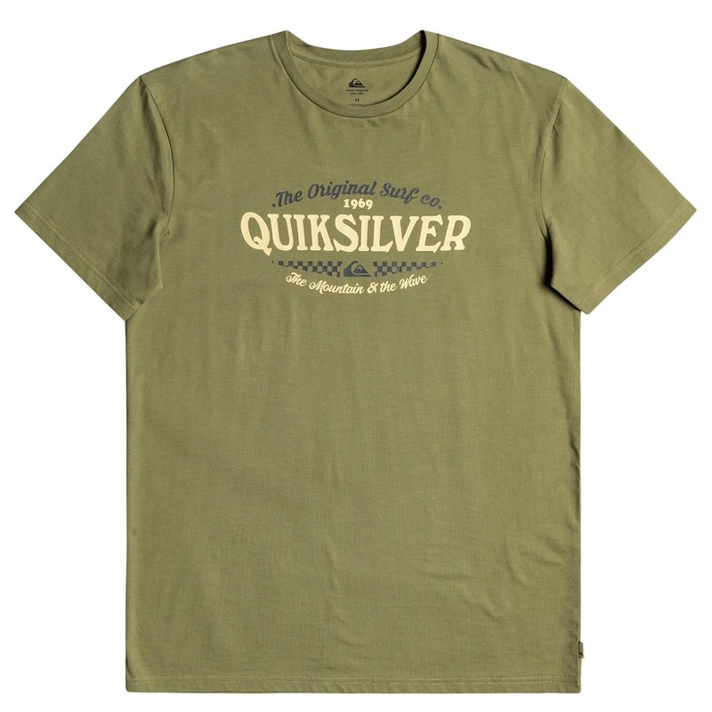 Quiksilver Check On It T Shirt Mens