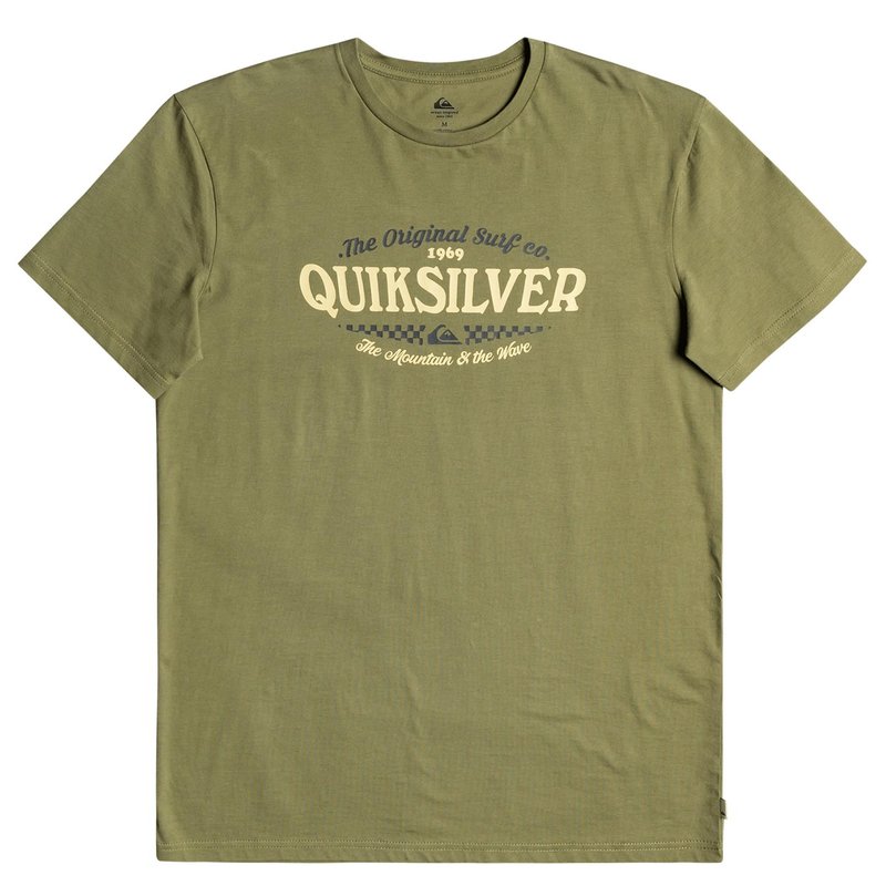Quiksilver Check On It T Shirt Mens