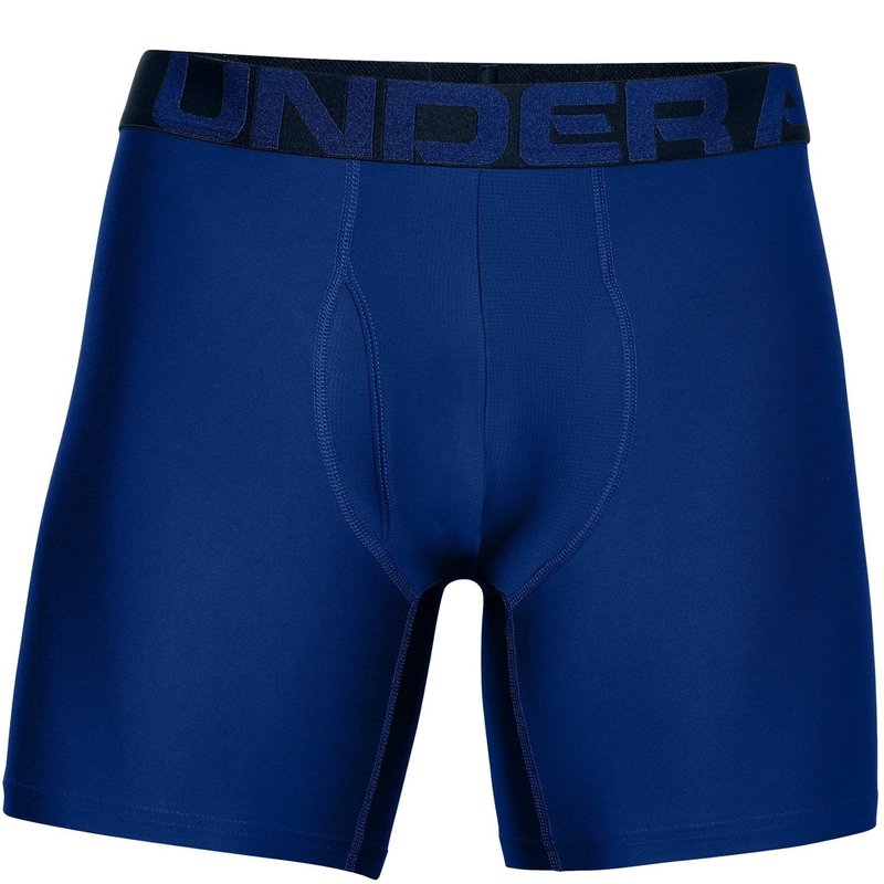 Under Armour 2 Pack 6inch Tech Boxers Mens
