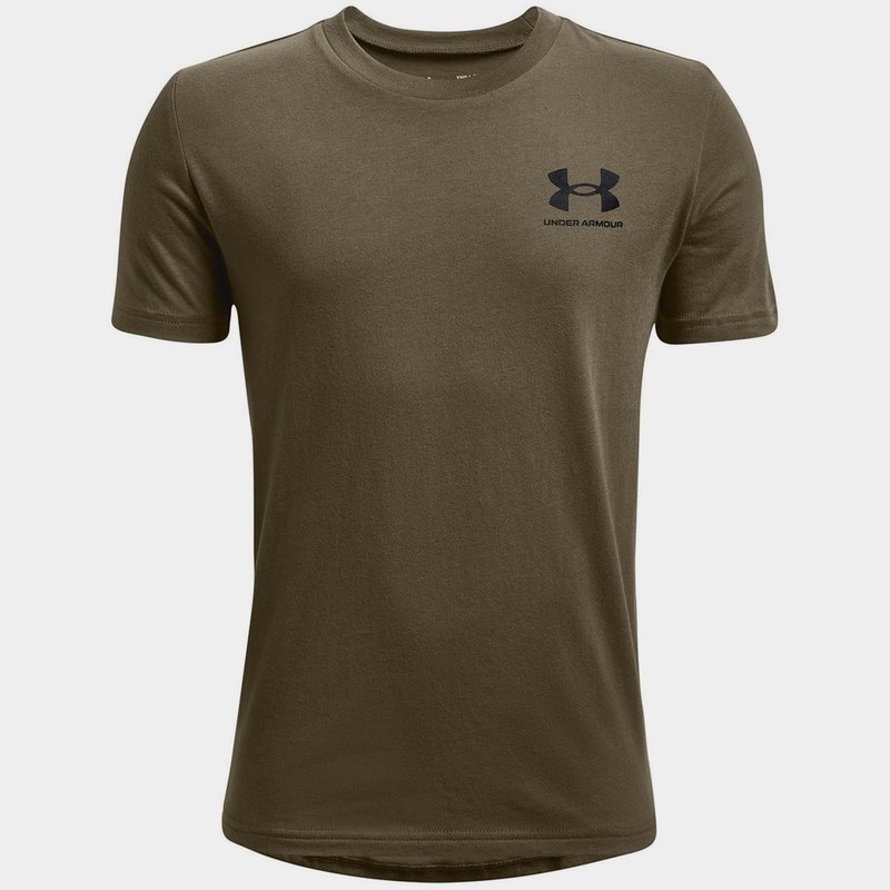Under Armour Cotton Short Sleeve T Shirt Junior Boys