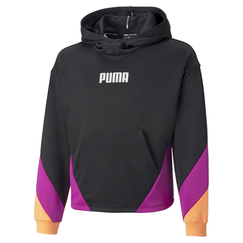 Puma Long Sleeve Hoodie Junior Girls