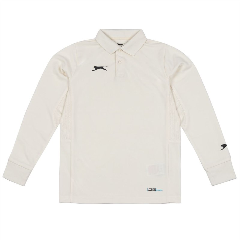 Slazenger Long Sleeve Cricket Shirt Juniors
