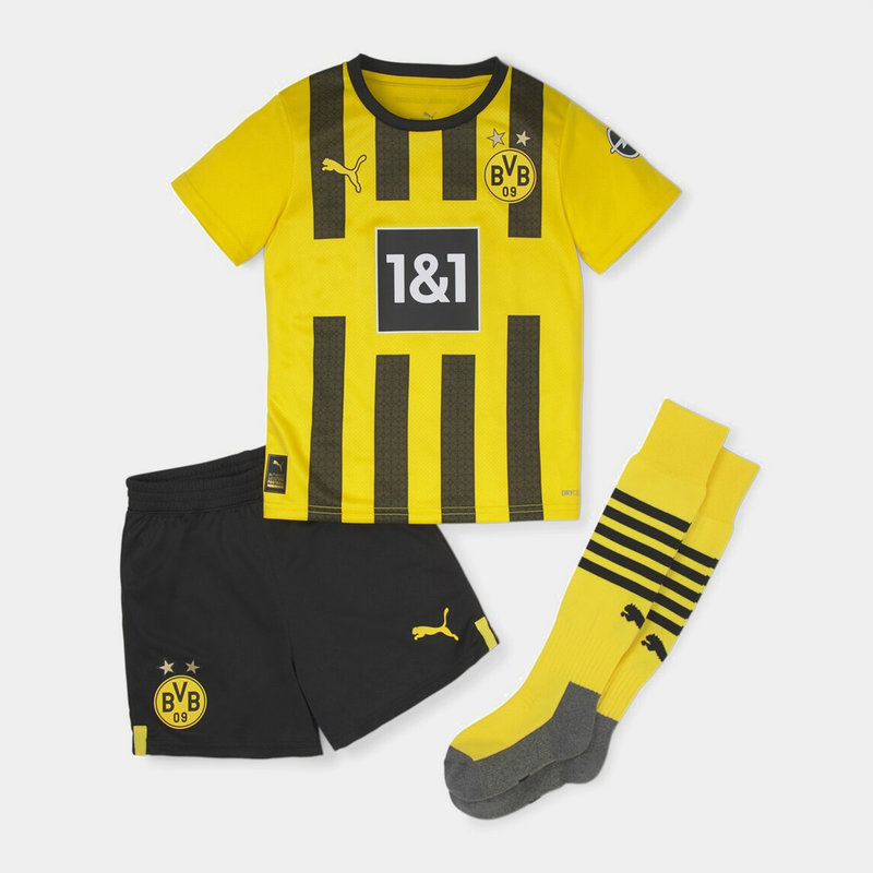 Puma Borussia Dortmund Home Mini Kit 2022 2023 Infants