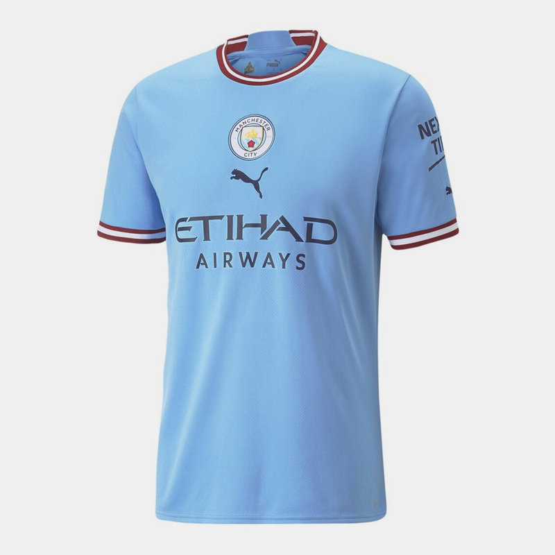 Puma Manchester City FC Home Shirt 2022 2023 Mens